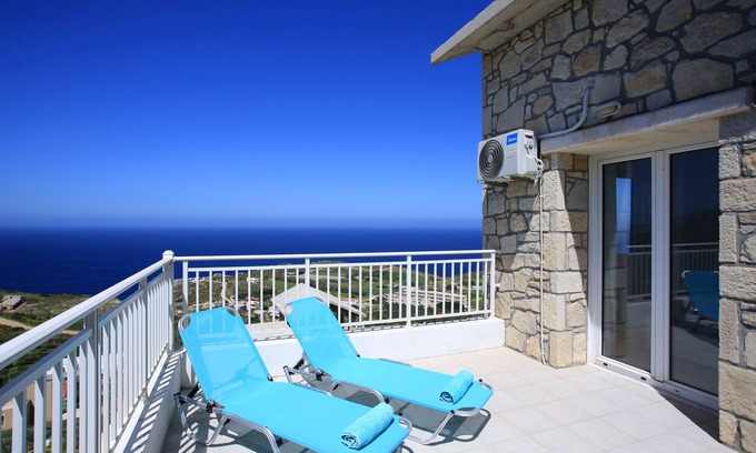 Agia Pelagia House | Villa With 180 Degree Sea View - Sleeps 2-6