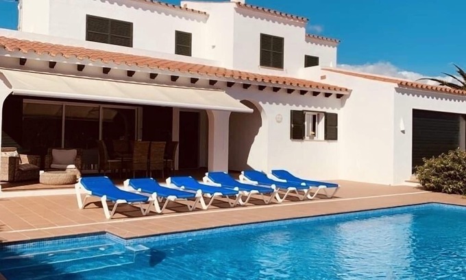 Binisafua Villa | Villa With Private Pool And Sea Views next to the beach