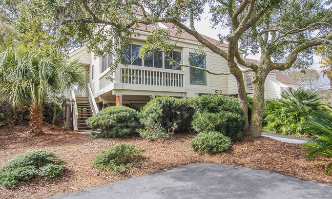 Spinnaker Beachhouses Villa | Villa with screened porch & ocean views - just across the street from the beach