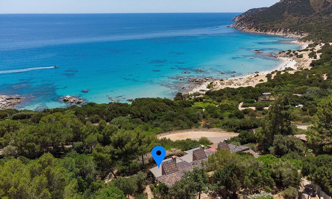 Porto Sa Ruxi Villa | VILLA ZINNIBIRI VISTA MARE A 100 MT DI DISTANZA