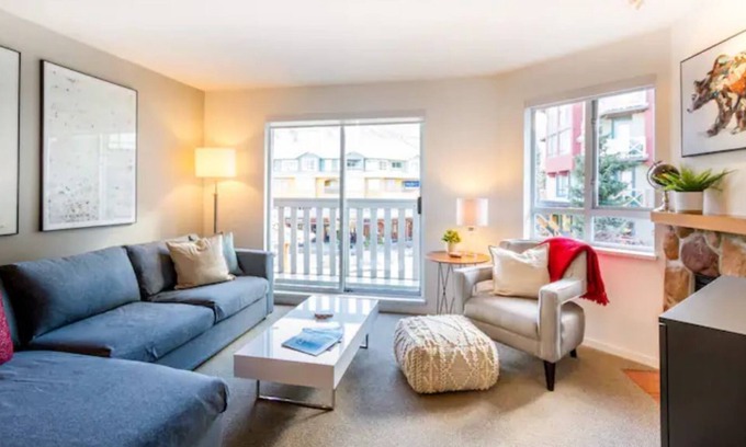Whistler Cay Heights Apartment | Village Center Condo 2BR/2BA, Steps from Gondolas!