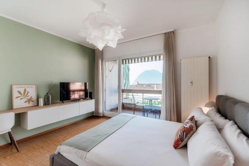 Massagno Apartment | Vinorum Studio by Quokka 360 - Cozy and sunny with balcony