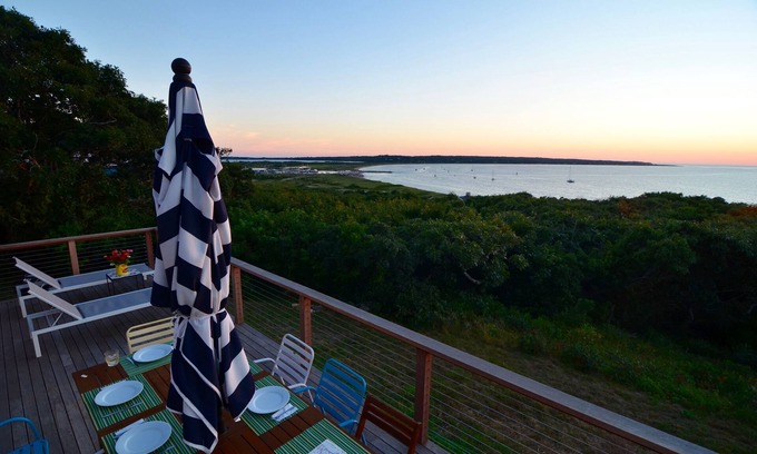 Chilmark House | Vintage 1920s House W/Beach Path & Glorious Sunset Water Views