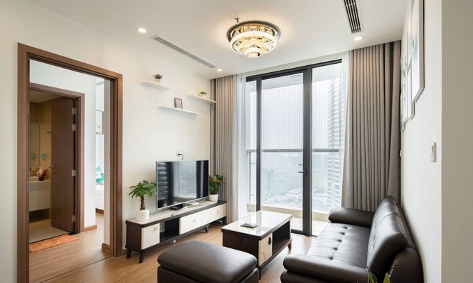Cau Giay Apartment | VipHome08#Modern Apt 2BR#Vinhomes Skylake#Keangnam
