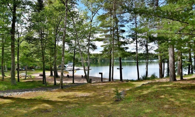 Cable House | Virginia Beach Unit #6 on Beautiful Lake Owen in Cable, WI