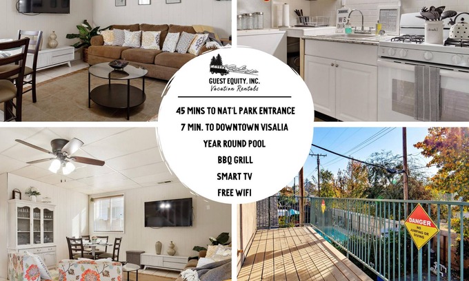 Visalia House | Visalia’s “The Tower” | Pool, Wifi