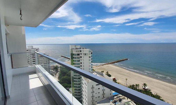 El Laguito Apartment | Vista Bahia Bocagrande