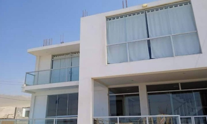Samuel Pastor House | VISTAMAR Beach House with Pool, first row.
