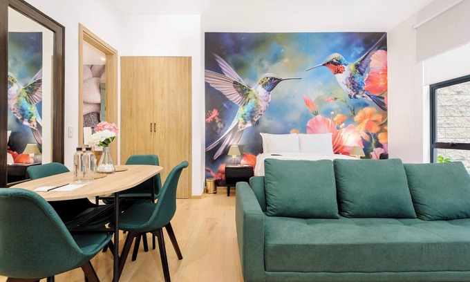 Colonia Roma Apartment | w* | In demand Loft w/CozyTerrace in Roma Norte