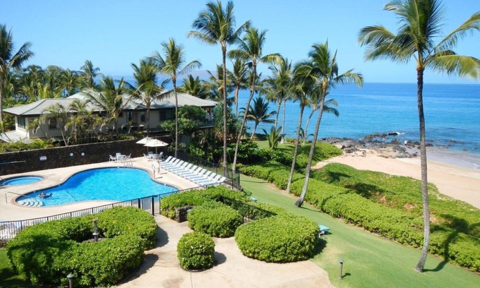 Wailea Condo | Wailea, Oceanfront, Polo Beach Club Condo #403