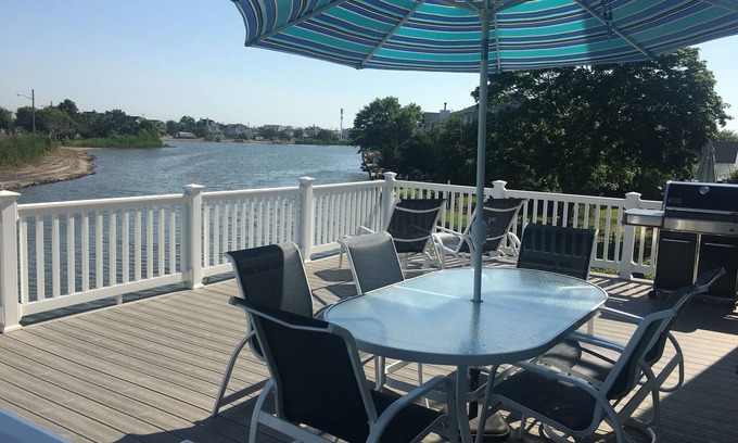 Point Pleasant Beach House | Walk to Beach! Lakeside FAMILY Vacation Home