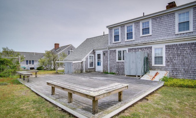 West Chatham House | Walk to Beach Chatham Getaway with Sunroom!