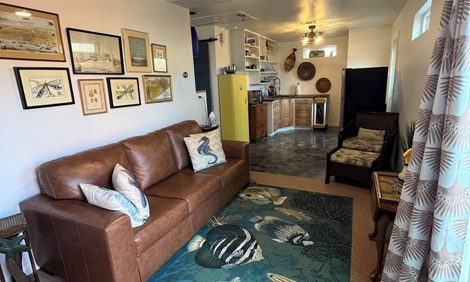 Galveston House | Walk to Beach/Street Trolley Stop-All New 1BR/1BTH No Cleaning Fee! Kitchenette