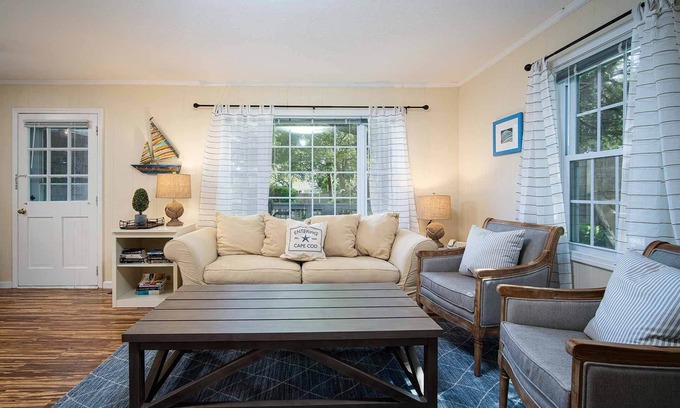 Hyannis Apartment | Walk To Beaches, Main Street, and Harbor. 1BR Cottage. Quiet Area. Captain Gosnold Village 16A