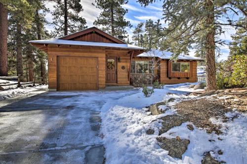 Fawnskin House | Walk to Lake Rustic Home with Deck in Fawnskin