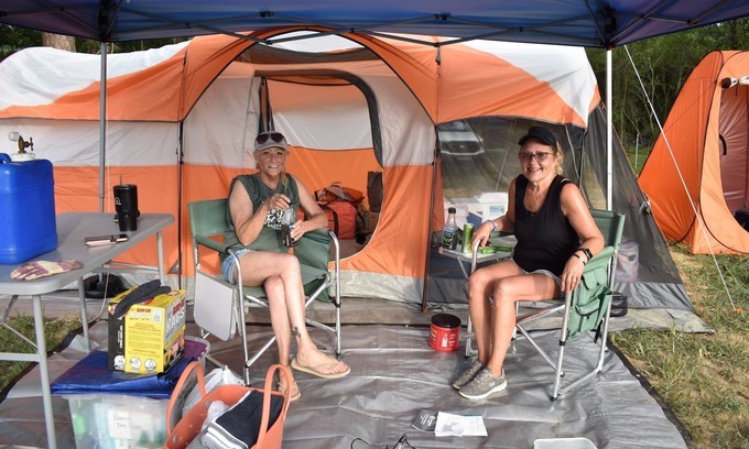 Cullman RV Rental | Walk To Rock The South Tent Camping/Car Camping