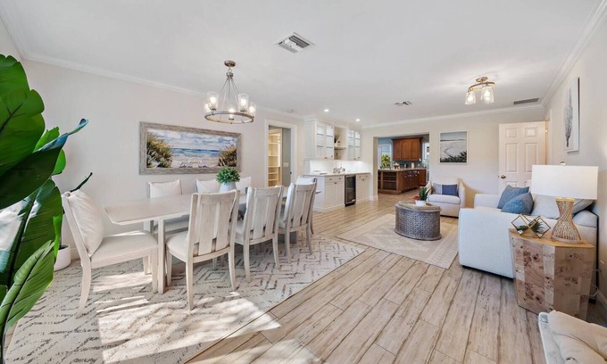 Juno Beach House | Walk to the Beach Luxury 4BR 2.1BA Juno Beach Home