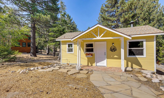 Green Valley Lake Cabin | Walk to Water: Cozy Cabin in Green Valley Lake!
