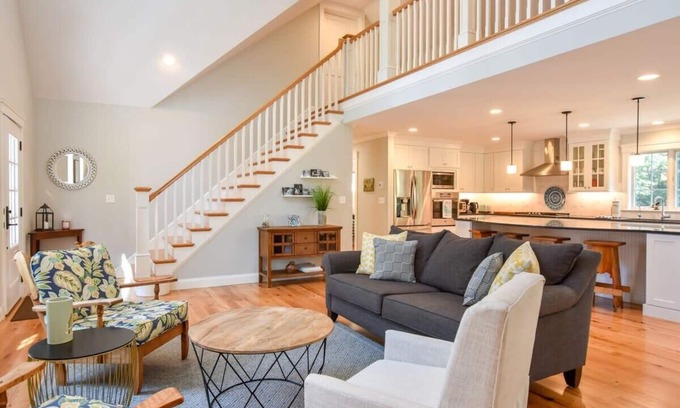 North Eastham House | Walk to Water Gorgeous Outdoor Space!