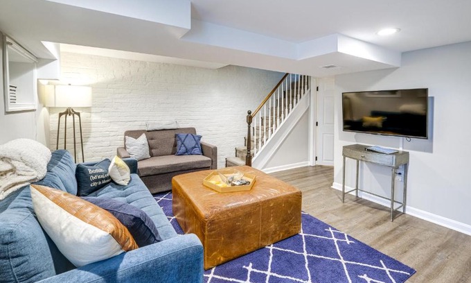 Near Northeast Apartment | Walkable Location Modern DC Apt with Yard Access!