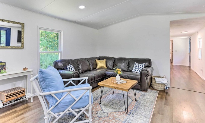 New Paltz House | Wallkill Riverfront Retreat: Canoe & Relax!