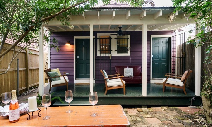Treme House | Wander through the French Quarter from a Treme Shotgun Home
