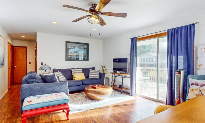 Indian River House | Water front home on canal with large patio, space for boat, & gas grill