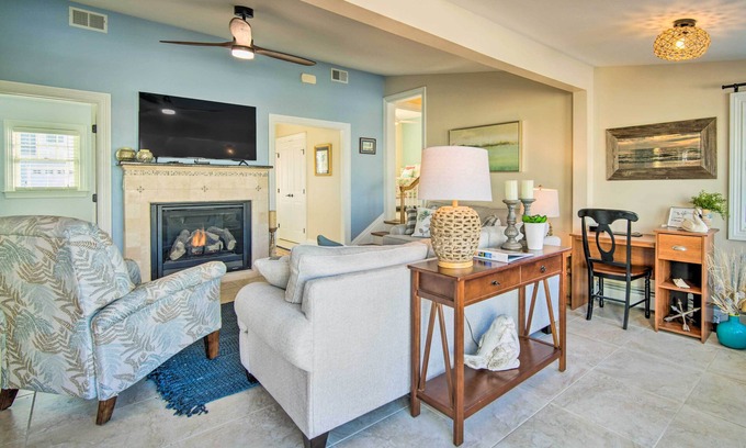 Beach Haven West House | Waterfront Beach Haven West Home w/Boat Dock