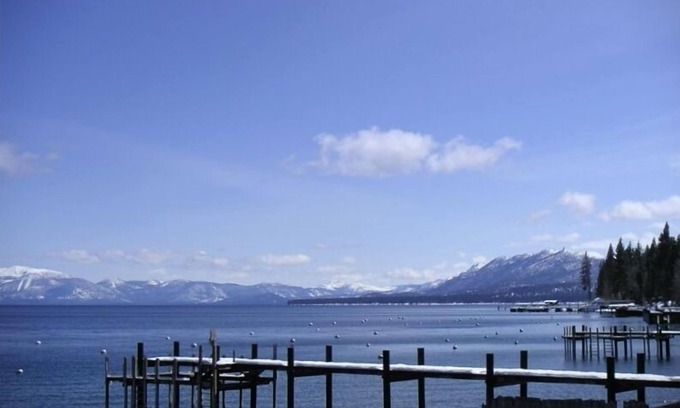 Tahoe Woods House | Waterfront Beachfront Beach Access Pets Allowed Hot Tub Lake House Outdoor Space
