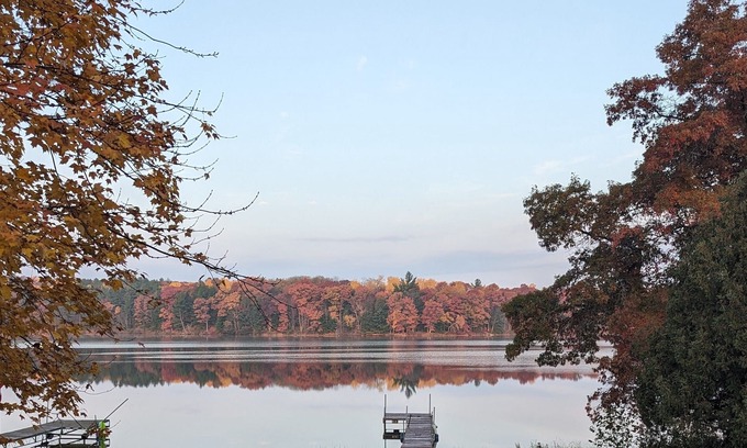 Siren Cabin | Waterfront Cabin, Siren, Clear Lake, Huge rec room, Additional unit downstairs