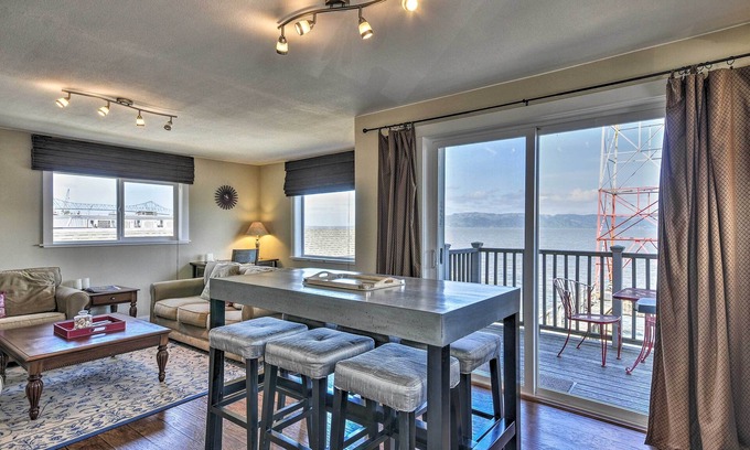 Astoria Condo | Waterfront Condo on Pier in Downtown Astoria!