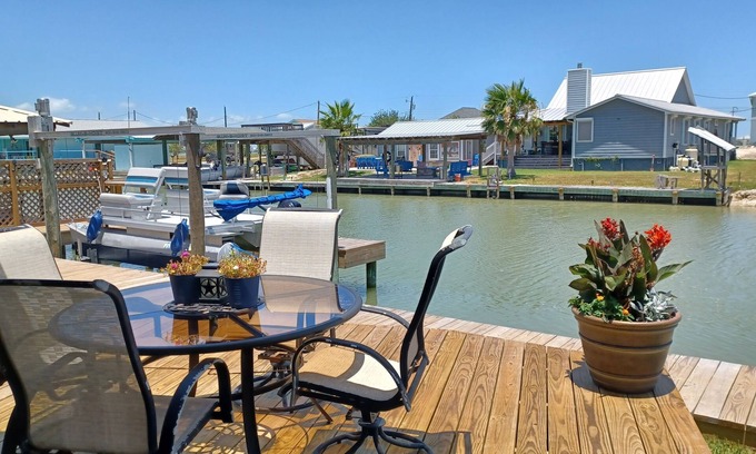 Rockport House | Waterfront cottage on a canal with dock!