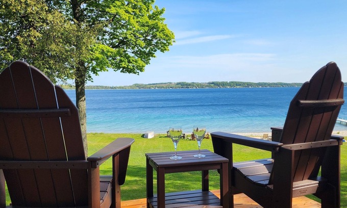 Suttons Bay Cottage | Waterfront Cottage - Up North Perfection Awaits.