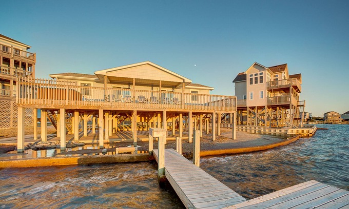 Brigands' Bay House | Waterfront home on the sound with private dock, hot tub, decks & amazing views