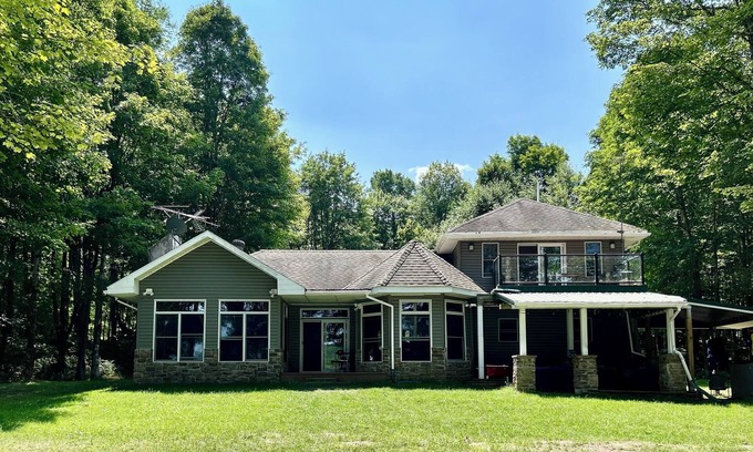 Redfield House | Waterfront Home - Salmon Reservoir Redfield