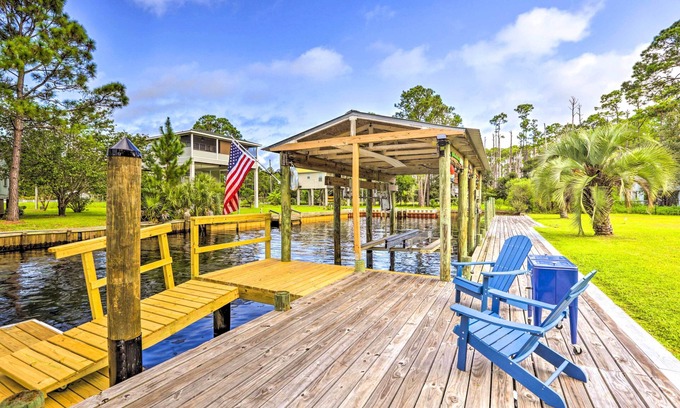 Ochlockonee Bay House | Waterfront Home: Spectacular On-Site Fishing!