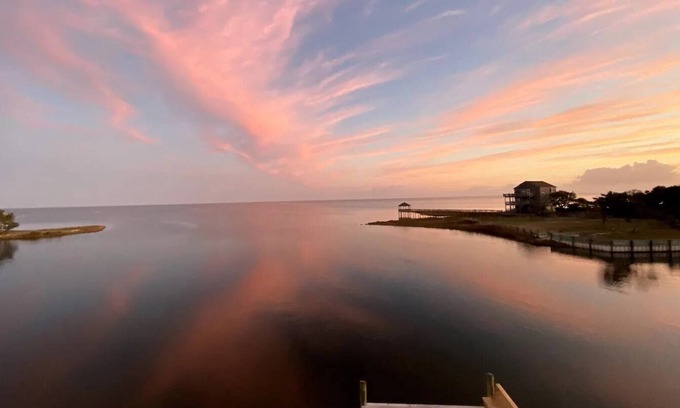 Brigands' Bay House | Waterfront Home with Great Views|Private Hot Tub!