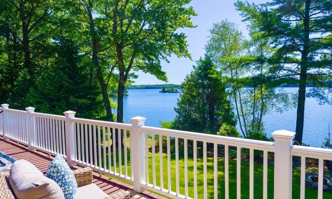Franklin House | Waterfront "Lakeside Living"! Close to Acadia-Schoodic Point+Bar Harbor-Pets ok