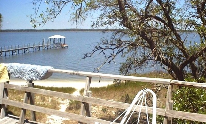 Alligator Point House | Waterfront on the Bay, Private White Sand Beach, Awesome Views