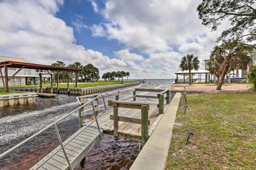 Panacea House | Waterfront Panacea Vacation Rental with Dock!