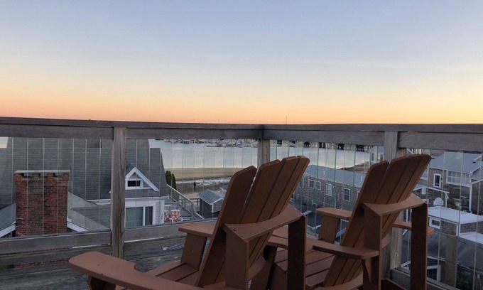 Commercial Street Condo | Waterfront Ptown Harbor - great views from the "Tree House" on Commercial Street