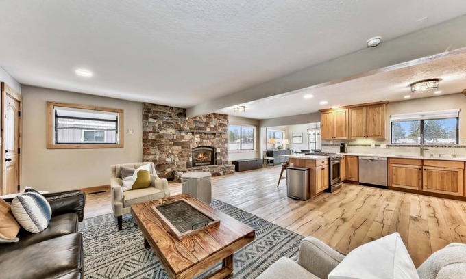 Tahoe Island House | Waterfront Retreat - Keys, Dog Friendly, Hot Tub, Boat Dock