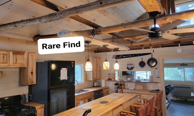 Aurora Cabin | WATERFRONT "Rivah Lodge",nULTIMATE "OFF GRID" ExperiencenNice drive to Acadia