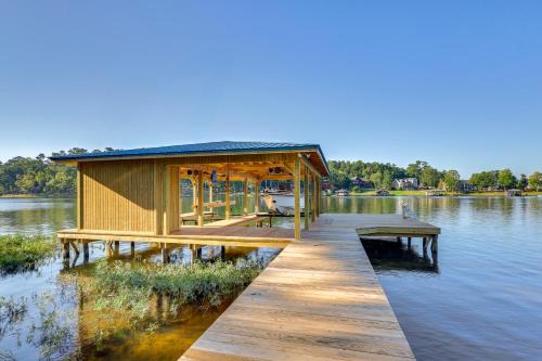 Milledgeville House | Waterfront Sparta Retreat with Dock, Deck and Grill