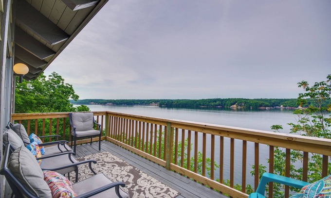 Osage Beach House | Waterfront Views & Resort Perks: Osage Beach Home
