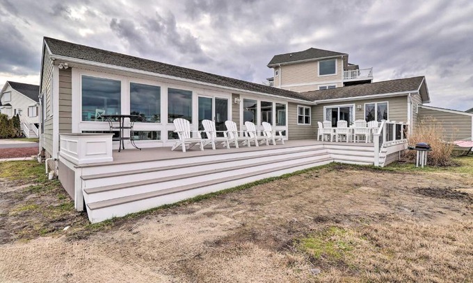 West Ocean City House | Waterfront West Ocean City Home with Skyline View!