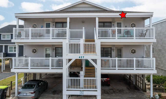 Holden Beach Condo | "Waters Edge 427-B" - Oceanfront Condo w/Community Pool, 2 Bedrooms/2 Bathrooms