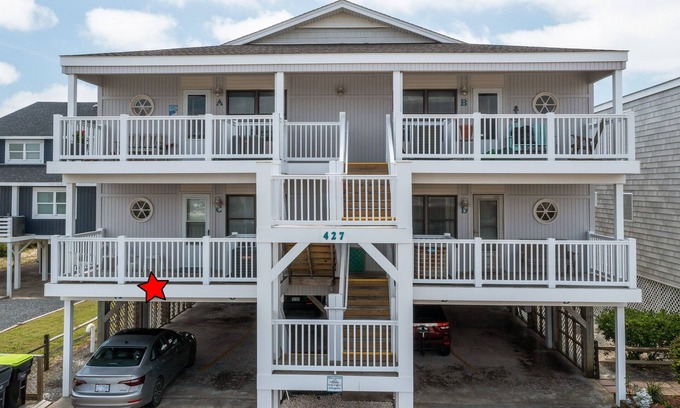 Holden Beach Condo | "Waters Edge 427-C" - Oceanfront Condo w/Community Pool, 2 Bedrooms/2 Bathrooms