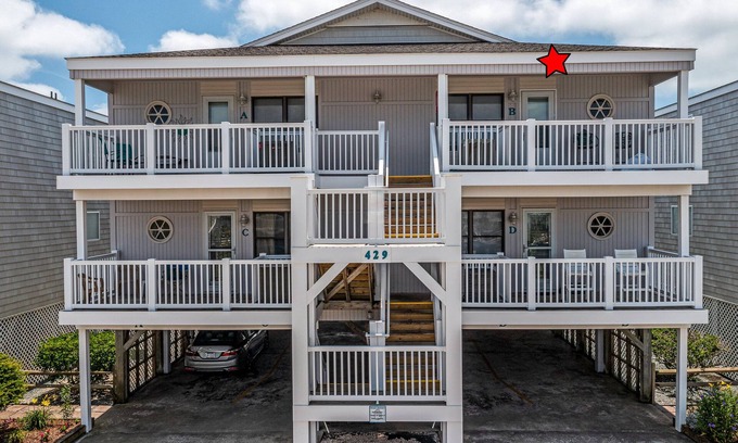 Holden Beach Condo | "Waters Edge 429-B" - Oceanfront Condo w/Community Pool, 2 Bedrooms/2 Bathrooms