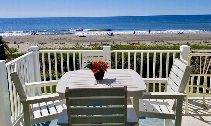 Holden Beach Condo | "Waters Edge 433-A" - Oceanfront Condo w/Community Pool, 2 Bedrooms/2 Bathrooms